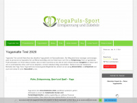 yogapuls.com Webseite Vorschau