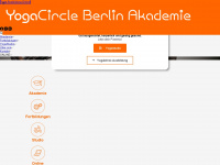 yogacircle-berlin.de Webseite Vorschau