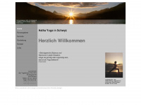 yoga-schwyz.ch Webseite Vorschau