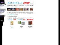 raumwelt-color.de Webseite Vorschau