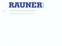 rauner.at Webseite Vorschau