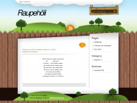 raupe.ch Webseite Vorschau