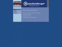 rauschenberger-transport-service.de Webseite Vorschau
