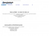 rauschenbach-metallbau.de Webseite Vorschau
