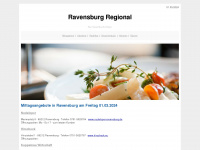 ravensburg-regional.de Webseite Vorschau