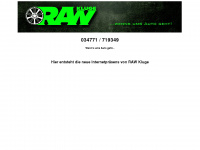 raw-car.de Webseite Vorschau