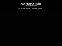 ray-productions.de Webseite Vorschau