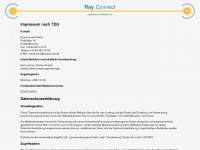rayconnect.de Webseite Vorschau