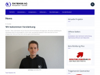 raymann-ag.ch Webseite Vorschau