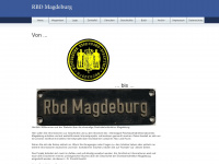 rbd-magdeburg.de Webseite Vorschau