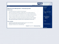 rbm-organisation-strukturplanungs-gmbh.de Webseite Vorschau