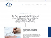 rbw-wohnbau.de Webseite Vorschau