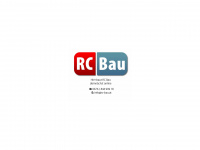 rc-bau.at Webseite Vorschau
