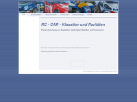 rc-car-klassiker.de Webseite Vorschau