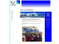 rc-collection.ch Webseite Vorschau