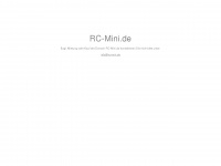 rc-mini.de Webseite Vorschau