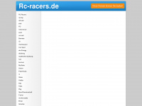 rc-racers.de Webseite Vorschau