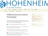 rcds-hohenheim.de Webseite Vorschau