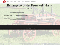 rcgams.ch Webseite Vorschau