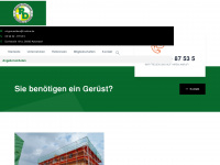 rd-geruestbau.de Webseite Vorschau