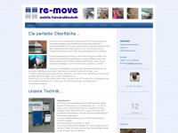 re-move.de Webseite Vorschau