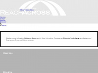reachacross.de Webseite Vorschau