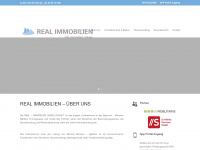 real-immobilien.at Webseite Vorschau