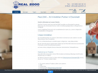 real2000.at Webseite Vorschau