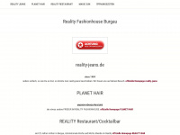 reality-fashionhouse.de Webseite Vorschau