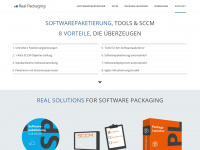 realpackaging.ch Webseite Vorschau