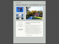 reber-island.de Webseite Vorschau
