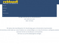 rebhandl.at Webseite Vorschau