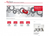 recare.ch Webseite Vorschau