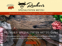 rechers.ch Webseite Vorschau