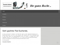 recht-buchholz.de Webseite Vorschau