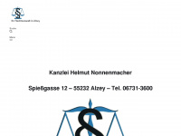 rechtsanwalt-alzey.de Webseite Vorschau