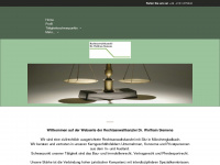 rechtsanwalt-siemens.de Webseite Vorschau