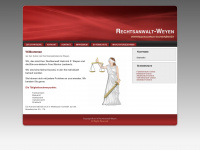 rechtsanwalt-weyen.de Webseite Vorschau