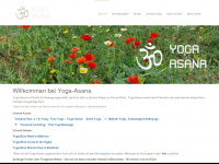 yoga-asana.ch Webseite Vorschau