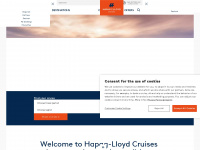 hl-cruises.com Webseite Vorschau