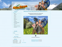 alpen-sterne.de Webseite Vorschau