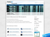 fima.ch Webseite Vorschau