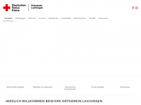 drk-laichingen.de Webseite Vorschau