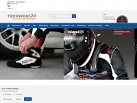 racewear24.de Webseite Vorschau