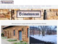 heimatmuseum-langenselbold.de Webseite Vorschau