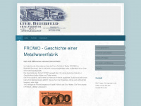 frowo.info Webseite Vorschau