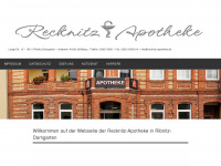 recknitz-apotheke.de Webseite Vorschau