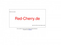 red-cherry.de Webseite Vorschau