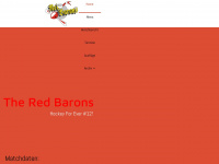 redbarons.ch Webseite Vorschau