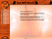 redhill-ranch.de Webseite Vorschau